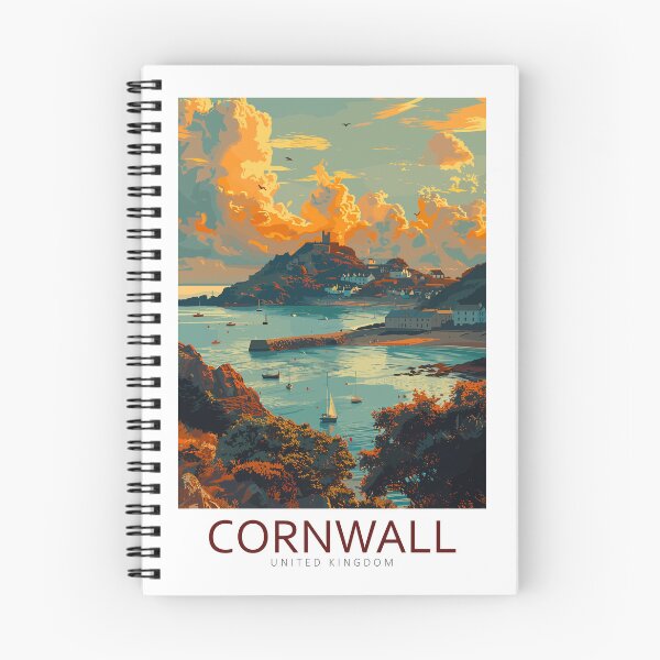 Item preview, Cornwall United Kingdom - Travel Art designed and sold by Marciolini.