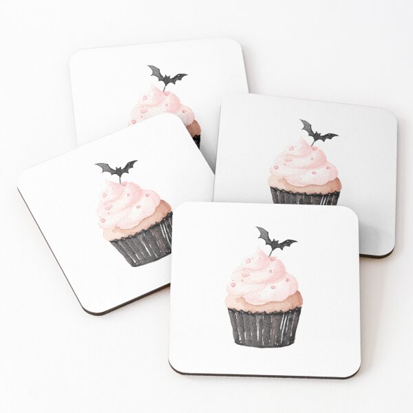 Item preview, Batty Halloween cupcake designed and sold by MendaciousMina.