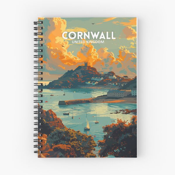 Item preview, Cornwall United Kingdom - Travel art designed and sold by Marciolini.