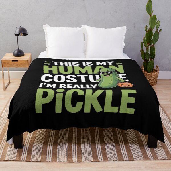 Item preview, This is My Human Costume I'm Really Pickle designed and sold by Mateusz Majcherek.