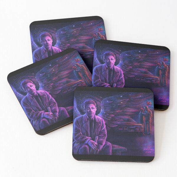 Item preview, Confession In Neon - Supernatural Destiel Wincest Fan Art designed and sold by Fantasy Illustrations & Fan Art.