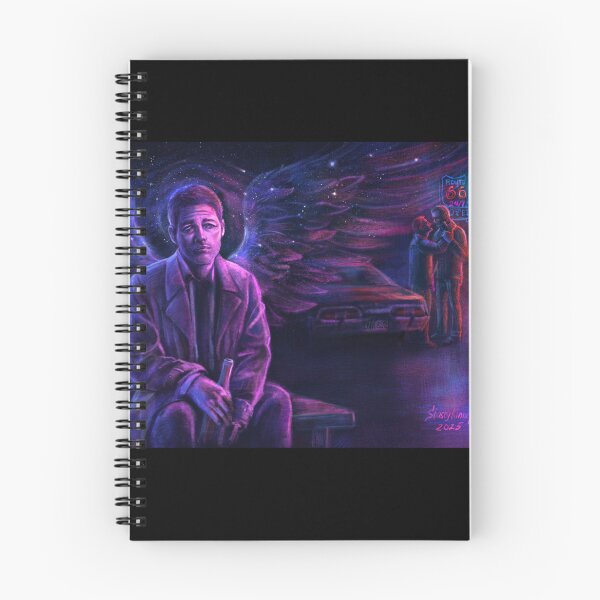 Item preview, Confession In Neon - Supernatural Destiel Wincest Fan Art designed and sold by Fantasy Illustrations & Fan Art.