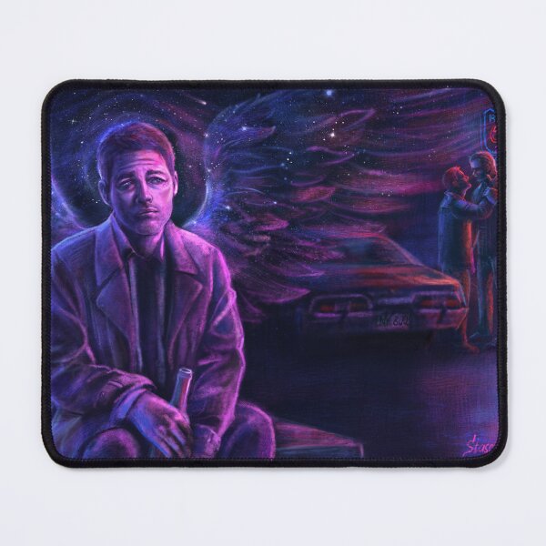 Item preview, Confession In Neon - Supernatural Destiel Wincest Fan Art designed and sold by Fantasy Illustrations & Fan Art.