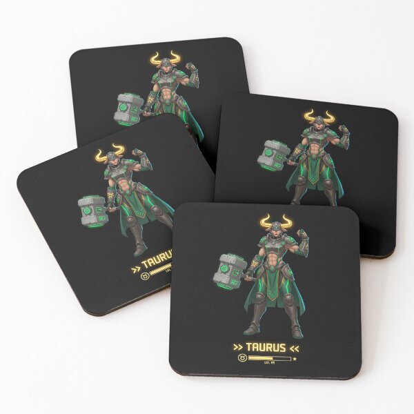Item preview, Taurus Zodiac as Female Video Game Character - Earth Warrior designed and sold by A Mediterranean Crab.