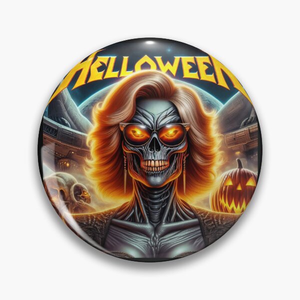 Item preview, Cyberpunk Skeleton Glamour Pumpkin Planet designed and sold by Voodoo Store Paranormal Collections.