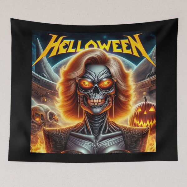 Item preview, Cyberpunk Skeleton Glamour Pumpkin Planet designed and sold by Voodoo Store Paranormal Collections.