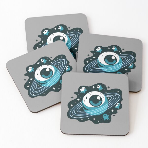 Item preview, Cosmic Ghost Eye - Spooky Orbit Tee designed and sold by WeranovDesign.