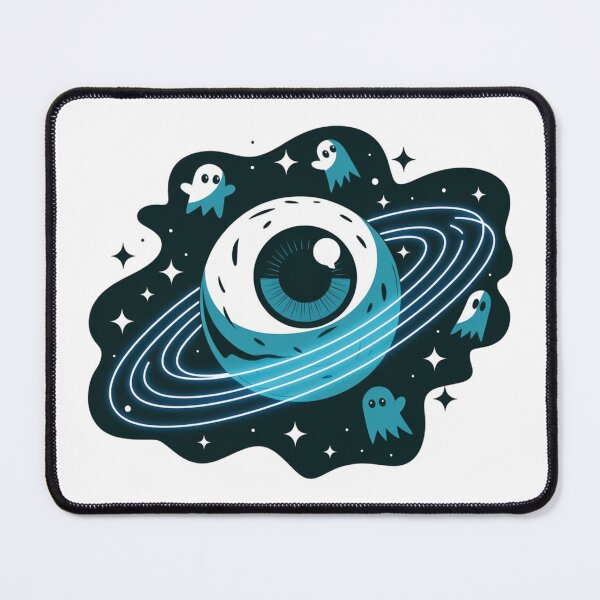 Item preview, Cosmic Ghost Eye - Spooky Orbit Tee designed and sold by WeranovDesign.