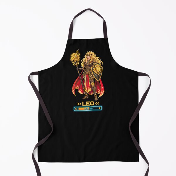 Item preview, Leo Zodiac as Female Video Game Character - Lionheart Empress designed and sold by A Mediterranean Crab.