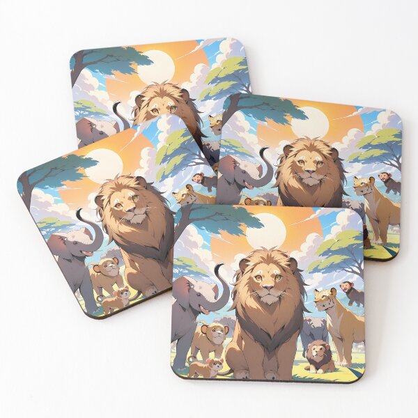 Item preview, Animals Cosmic Battles Natural Harmony Journey Environments designed and sold by ART ATTACK ZONE.