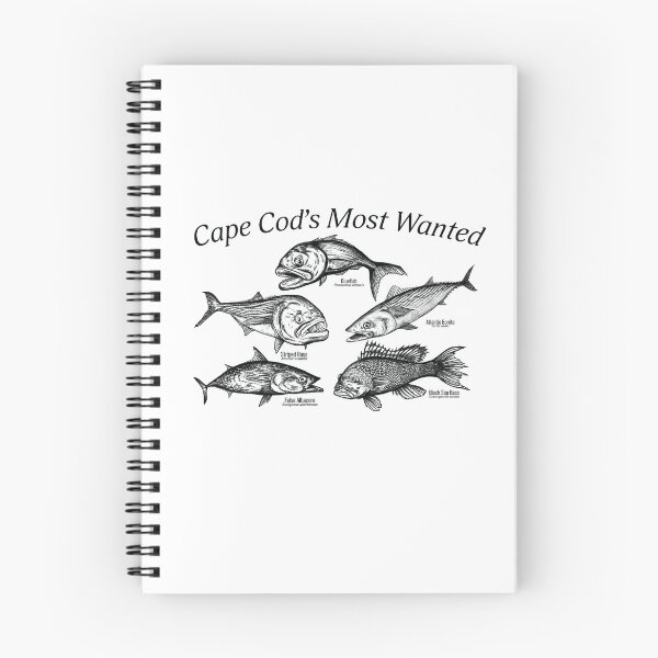 Item preview, Cape Cod's Most Wanted Fish designed and sold by Fox and Plover Designs.