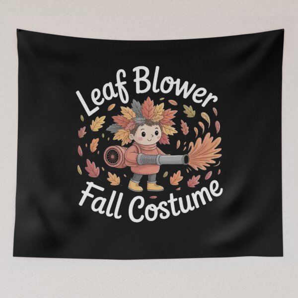 Item preview, Leaf Blower Fall Costume designed and sold by Mateusz Majcherek.