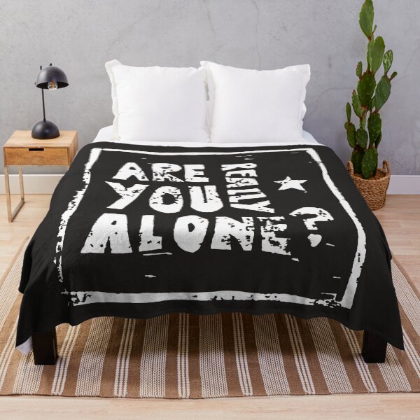 Item preview, WHITE of Are you really alone? designed and sold by nicovaldez.