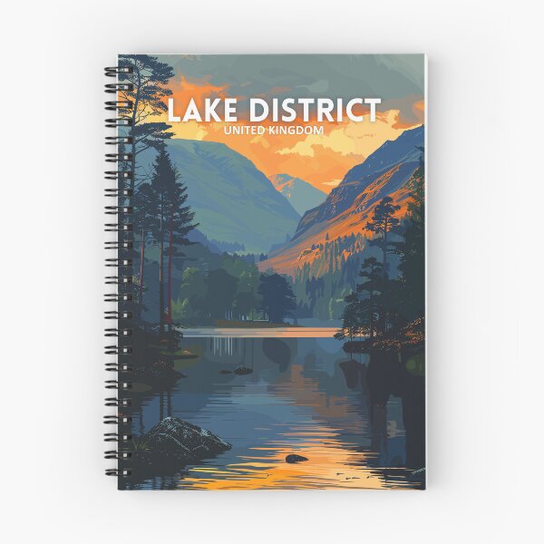 Item preview, Lake District United Kingdom - Travel art designed and sold by Marciolini.