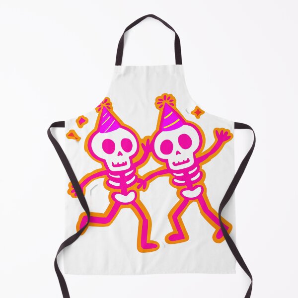 Item preview, Cute Dancing Skeletons – Kawaii Halloween Party Sticker designed and sold by Overthink Juice.