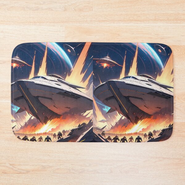 Item preview, Space Animals Cosmic Battles Natural Harmony Journey Environments designed and sold by ART ATTACK ZONE.