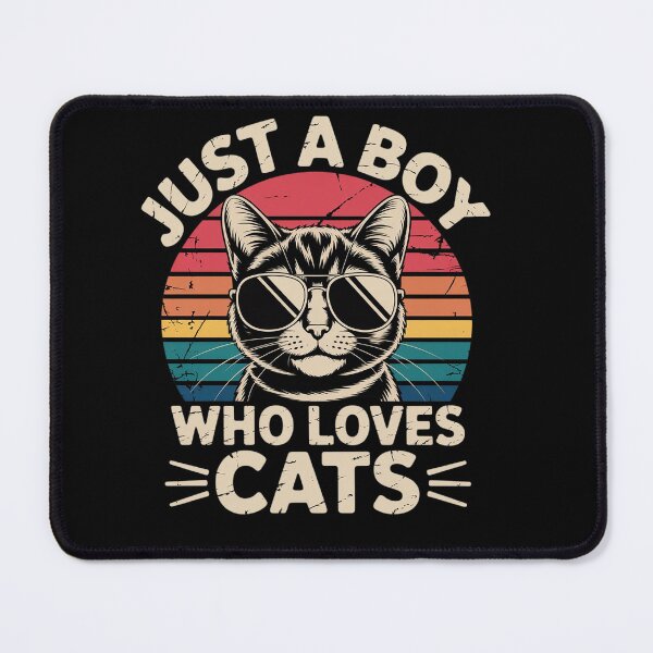 Item preview, Just A Boy Who Loev Cat designed and sold by Patricsselin.