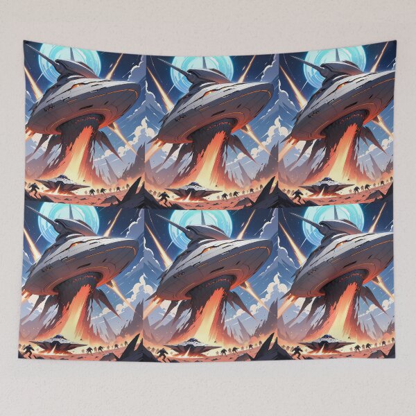 Item preview, Spaces Animals Cosmic Battles Natural Harmony Journey Environments designed and sold by ART ATTACK ZONE.