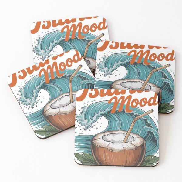 Item preview, Coconut Sip Chill Repeat T Shirt Design designed and sold by AL AMIN.