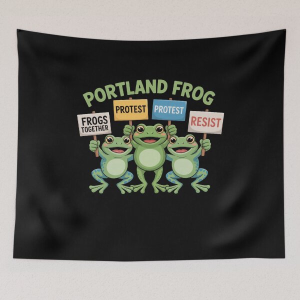 Item preview, Portland Frog Brigade designed and sold by Mateusz Majcherek.
