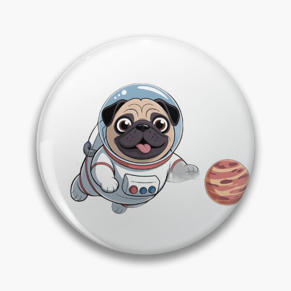 Item preview, “Pug Astronaut Adventure” designed and sold by AG Clothing Shop.