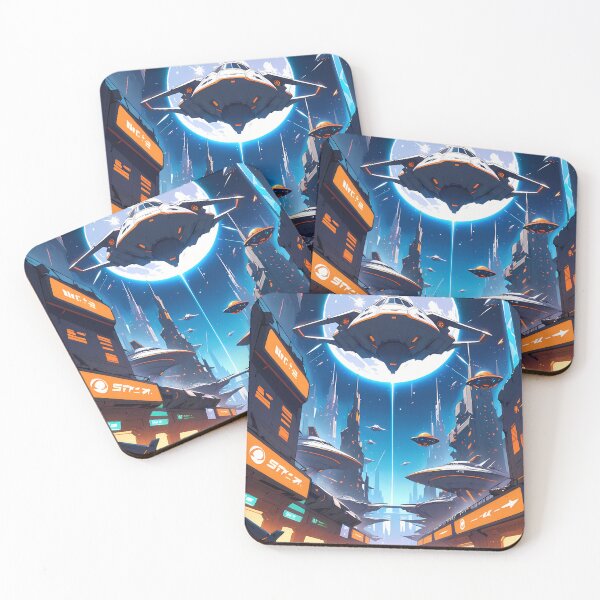 Item preview, NightMoon Animals Cosmic Battles Natural Harmony Journey Environments designed and sold by ART ATTACK ZONE.