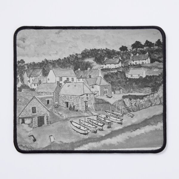 Item preview, Cadgwith cove B&W designed and sold by CoastalCorner.
