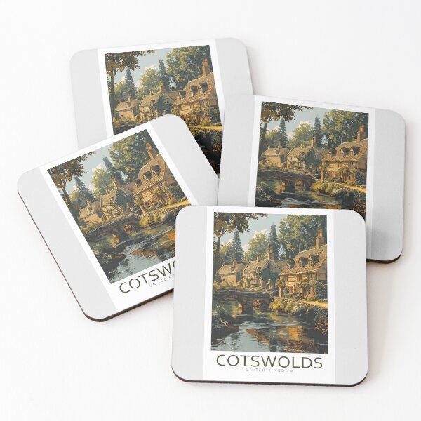 Item preview, Cotswolds United Kingdom - Travel Art designed and sold by Marciolini.