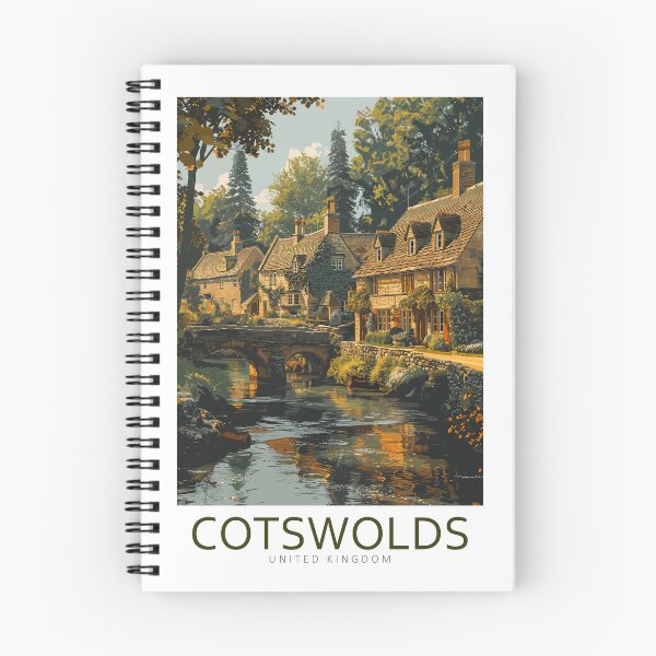 Item preview, Cotswolds United Kingdom - Travel Art designed and sold by Marciolini.