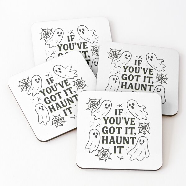 Item preview, If You’ve Got It, Haunt It – Bold Halloween Pun Design designed and sold by Bold Doodles.