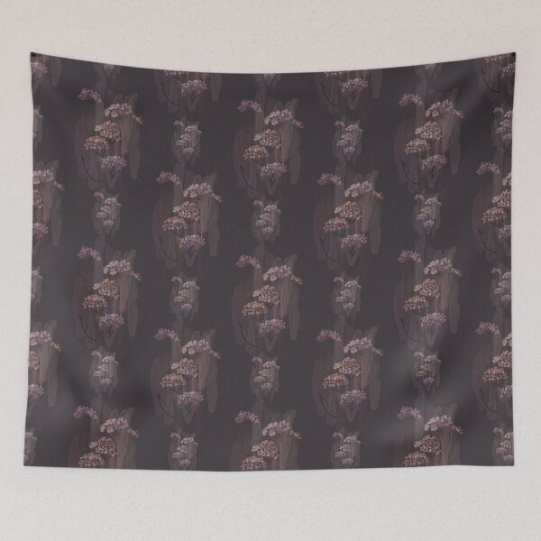 Item preview,  Watercolor floral vintage pattern on a dark background, flowers, bouquets. designed and sold by UVI-CA.