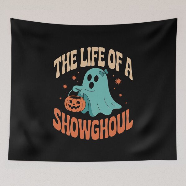 Item preview, The Life of A Showghoul Retro Halloween Spooky Girls designed and sold by BakeryDozen.