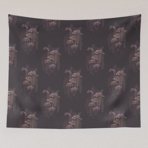 Item preview,  Watercolor floral vintage pattern on a dark background, flowers, bouquets. designed and sold by UVI-CA.