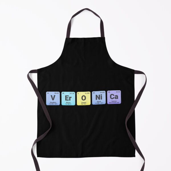 Item preview, Veronica, Custom Name Made from Periodic Table Elements, Personalized Chemistry Design, Science Gift for Nerds & Students designed and sold by chipmuckdesignn.