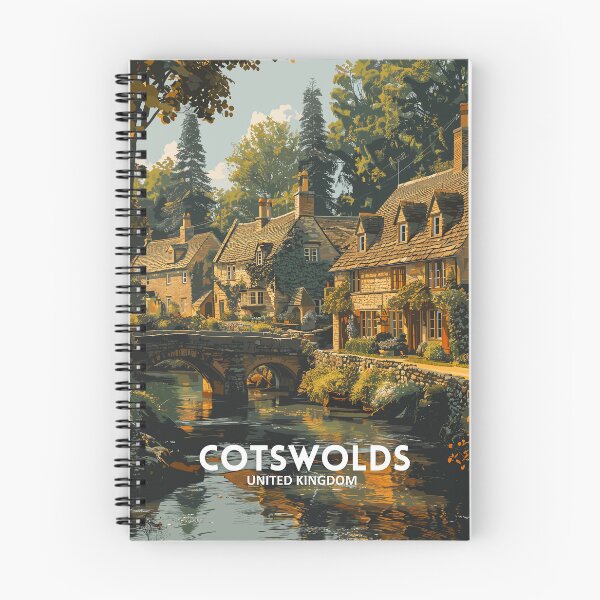 Artikelvorschau, Cotswolds Vereinigtes Königreich - Reisekunst entworfen und verkauft von Marciolini.