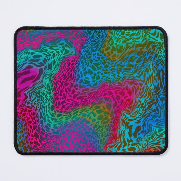 Item preview, Neon leopard pattern liquefied designed and sold by MimiKoo.
