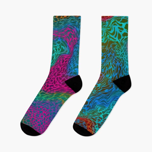 Item preview, Neon leopard pattern liquefied designed and sold by MimiKoo.