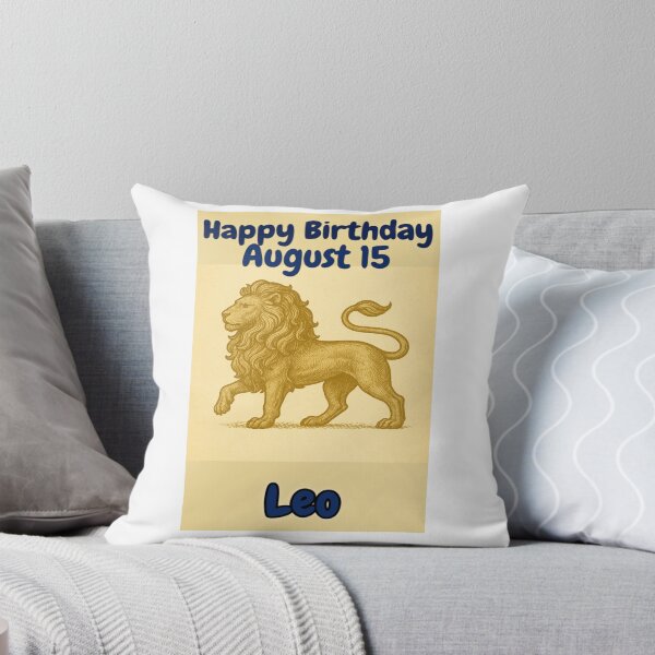 Item preview, Birthday Zodiac Sign – August 15 designed and sold by ariksworld.