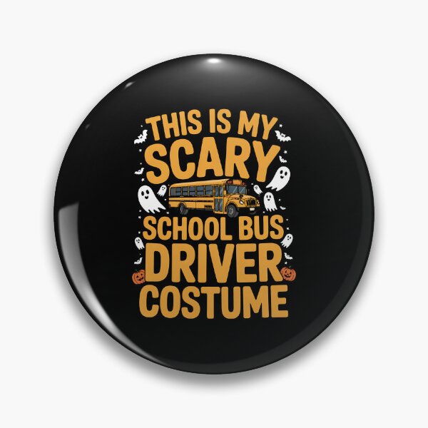 Item preview, This is My Scary School Bus Driver Funny Costume Halloween designed and sold by BakeryDozen.
