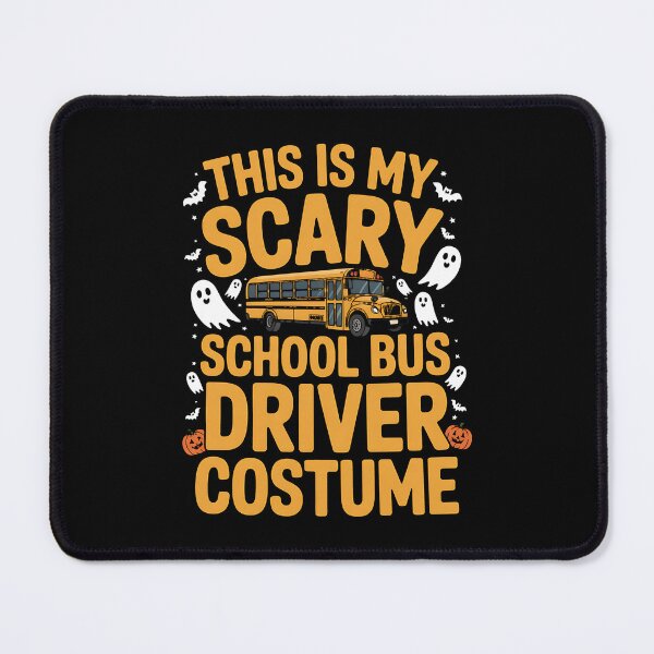 Item preview, This is My Scary School Bus Driver Funny Costume Halloween designed and sold by BakeryDozen.
