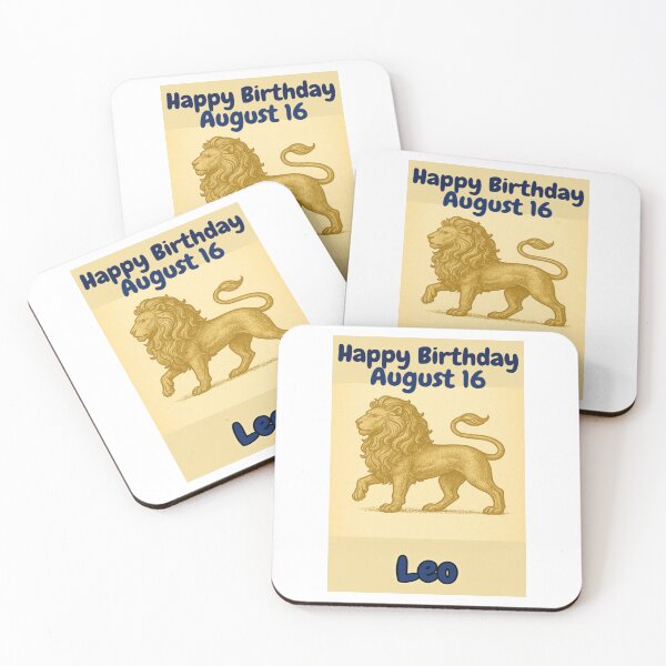 Item preview, Birthday Zodiac Sign – August 16 designed and sold by ariksworld.