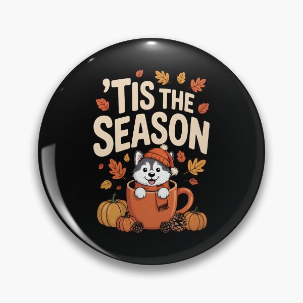 Item preview, Tis The Season Shiba Inu Fall Coffee Autumn Pumpkin Spice designed and sold by BakeryDozen.