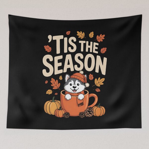 Item preview, Tis The Season Shiba Inu Fall Coffee Autumn Pumpkin Spice designed and sold by BakeryDozen.