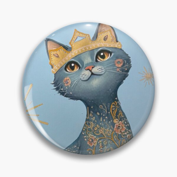 Item preview, A Feline Queen - Cat Lover - Royal Cat designed and sold by Folk and Flux.