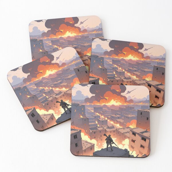 Item preview, Sniper Fight Cosmic Battles Natural Harmony Journey Environments designed and sold by ART ATTACK ZONE.