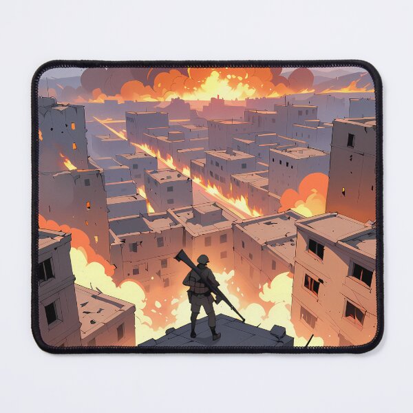Item preview, Sniper Fight Cosmic Battles Natural Harmony Journey Environments designed and sold by ART ATTACK ZONE.