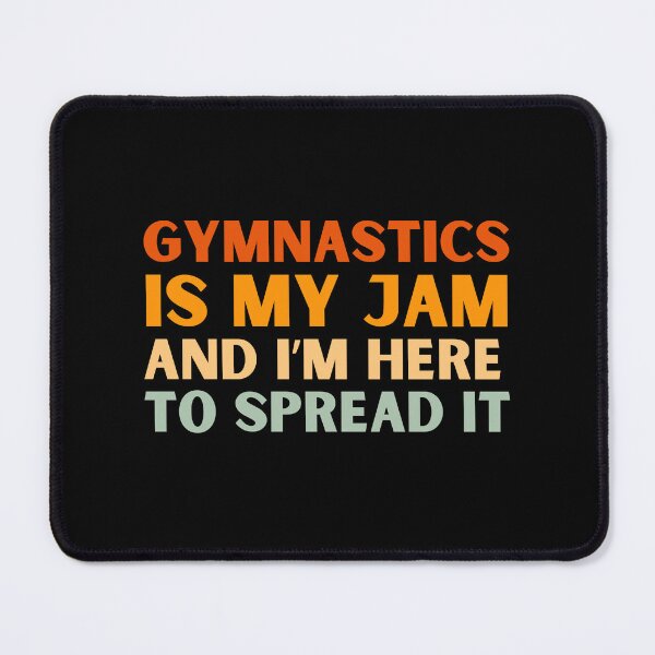 Item preview, Gymnastics Is My Jam Funny Colorful Gymnast designed and sold by StrideSuccess.