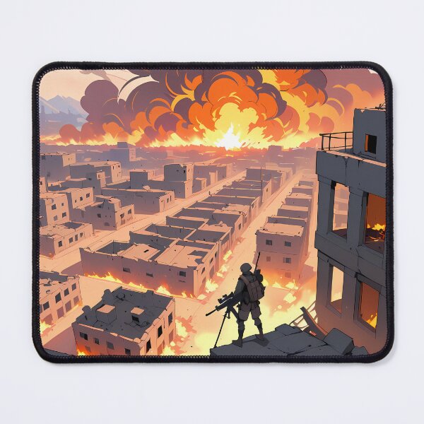 Item preview, Irak USA Cosmic Battles Natural Harmony Journey Environments designed and sold by ART ATTACK ZONE.