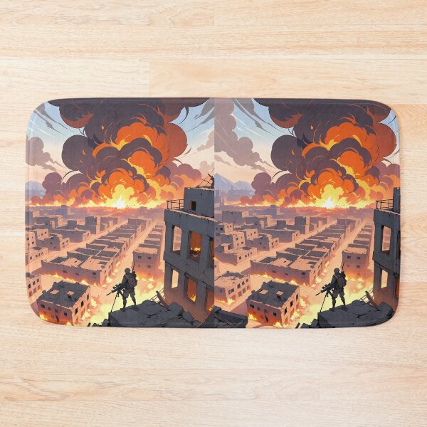 Item preview, Irak USA Cosmic Battles Natural Harmony Journey Environments designed and sold by ART ATTACK ZONE.
