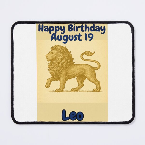 Item preview, Birthday Zodiac Sign – August 19 designed and sold by ariksworld.